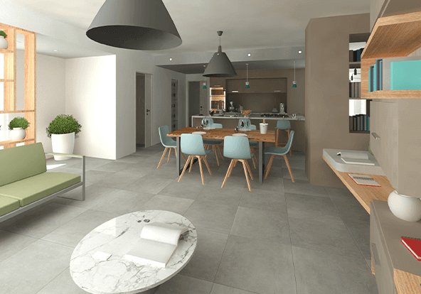 Appartamento con design d'interni minimale a Romano di Lombardia